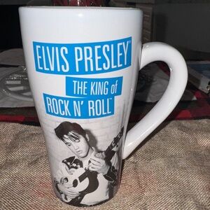 Elvis Presley “The King of Rock N’ Roll” Tall Coffee MugOfficial Vandor Licensed